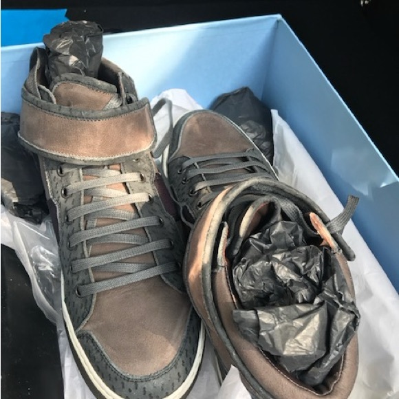 New Lanvin hi top sneaker - Picture 8 of 8